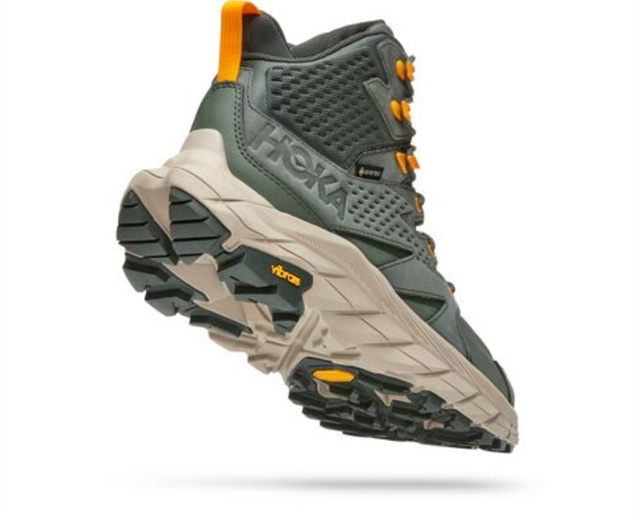 Hoka Anacapa Mid GTX Thyme Radiant Yellow
