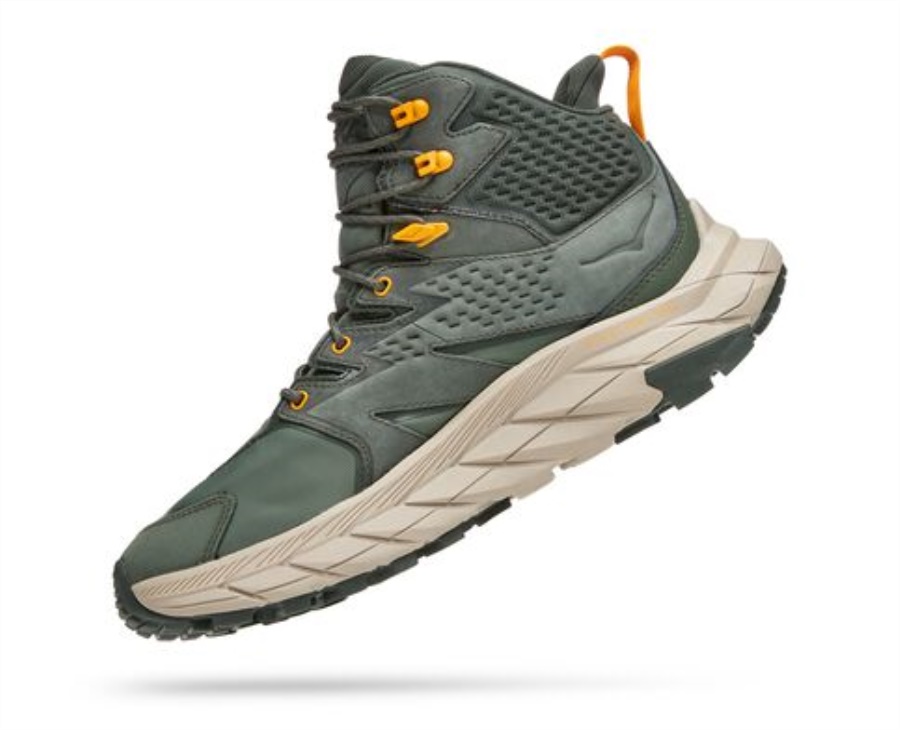 Hoka Anacapa Mid GTX Thyme Radiant Yellow