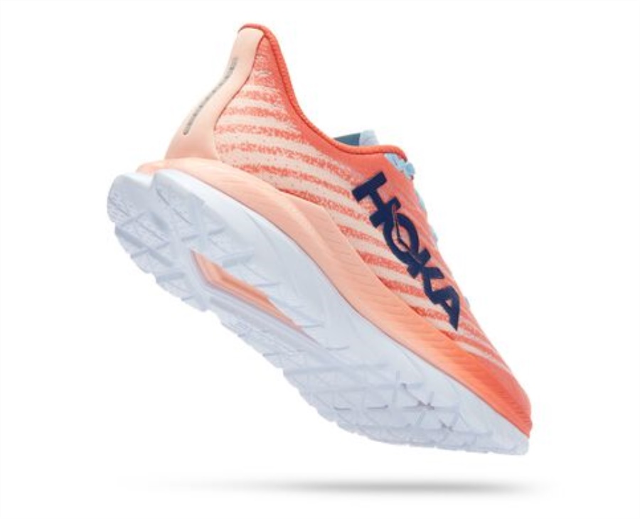 Hoka Mach 5 Camellia Peach Parfait