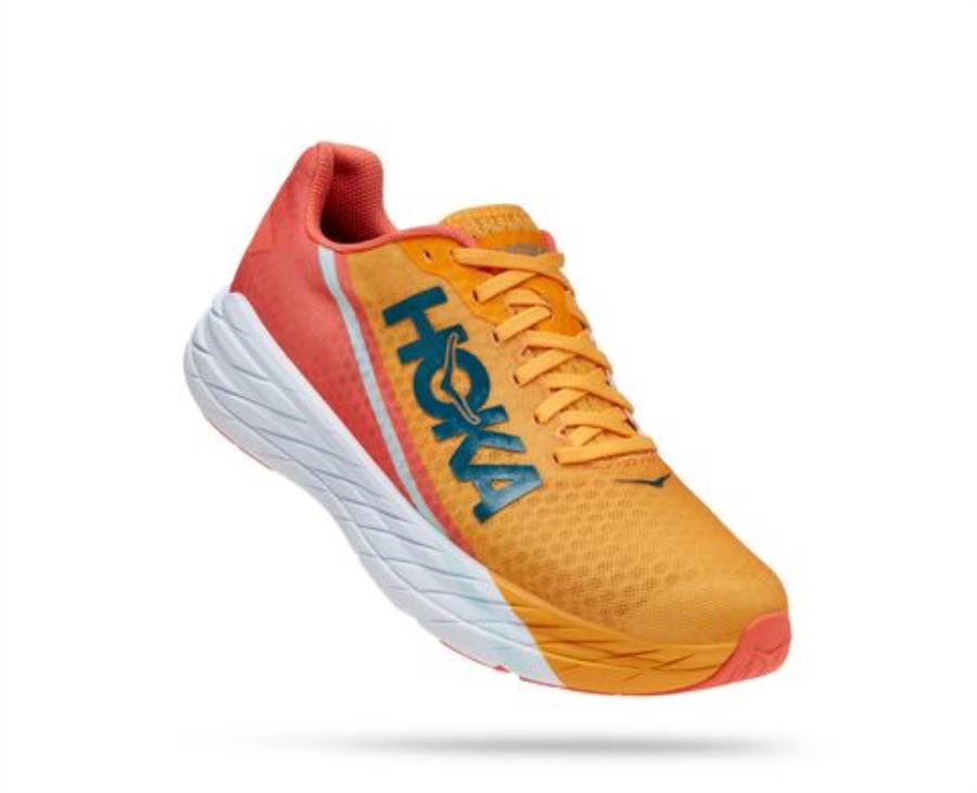 Hoka Rocket X Radiant Yellow Camellia