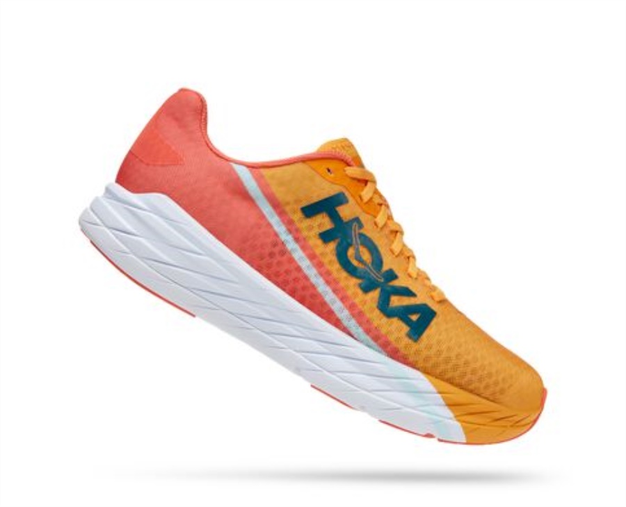 Hoka Rocket X Radiant Yellow Camellia