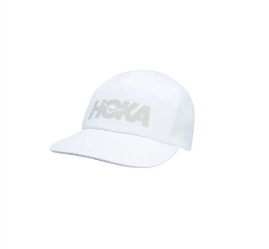 Performance Hat Hoka White Cool Grey