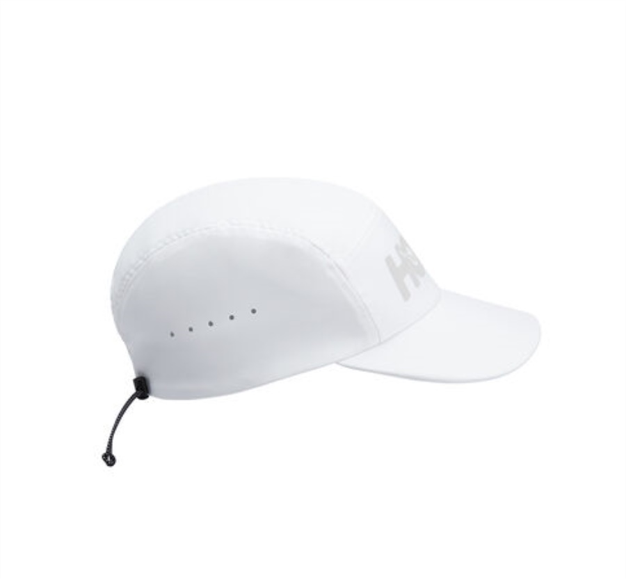 Performance Hat Hoka White Cool Grey
