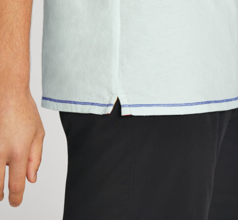 Hoka All-Day Tee Blue Glass Bluing