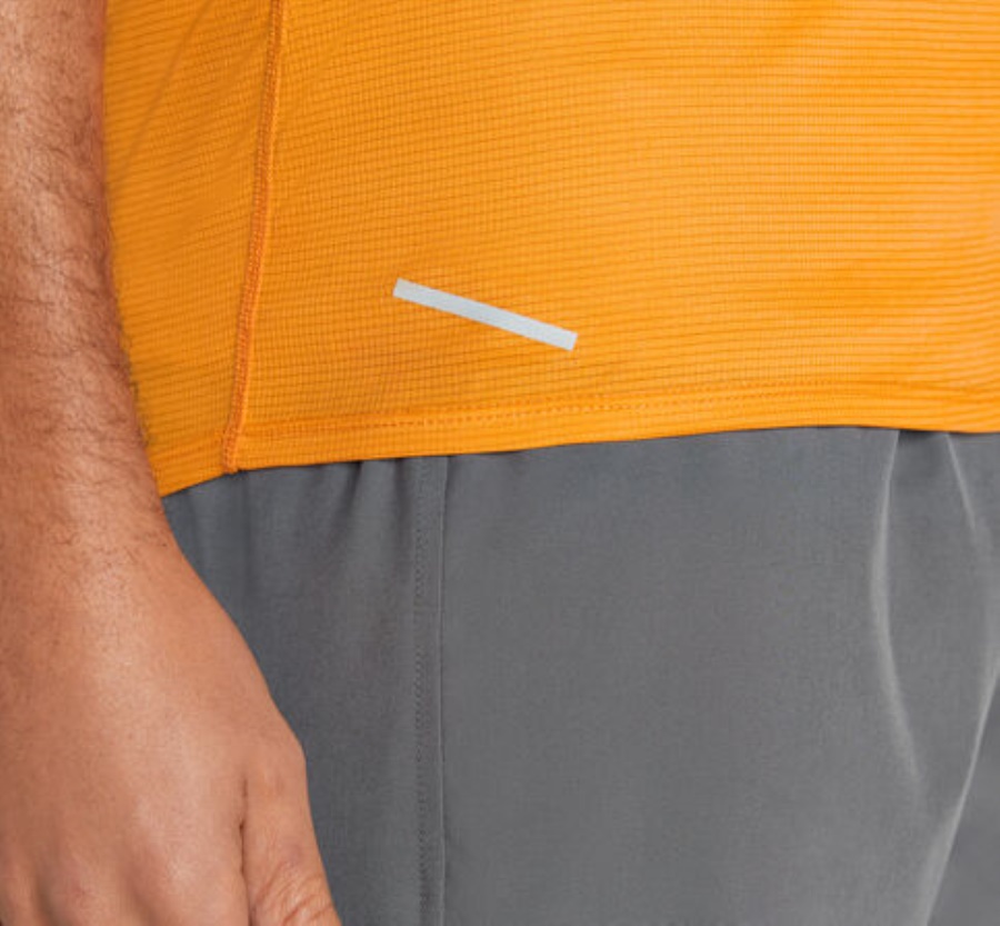 Hoka Glide Short Sleeve Persimmon Orange