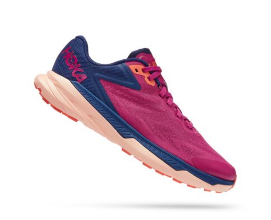Zinal Hoka Festival Fuchsia Bellwether Blue