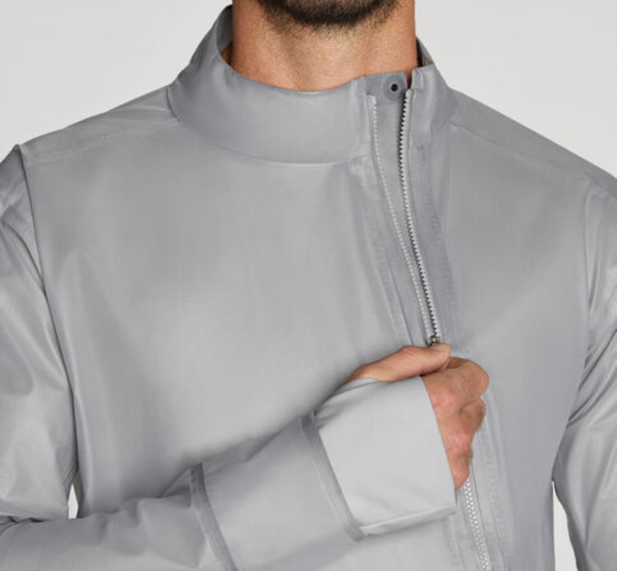 Hoka Performance Shield Jacket Lunar Rock