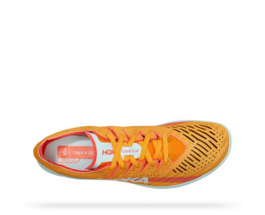 Hoka Cielo X LD Radiant Yellow Camellia