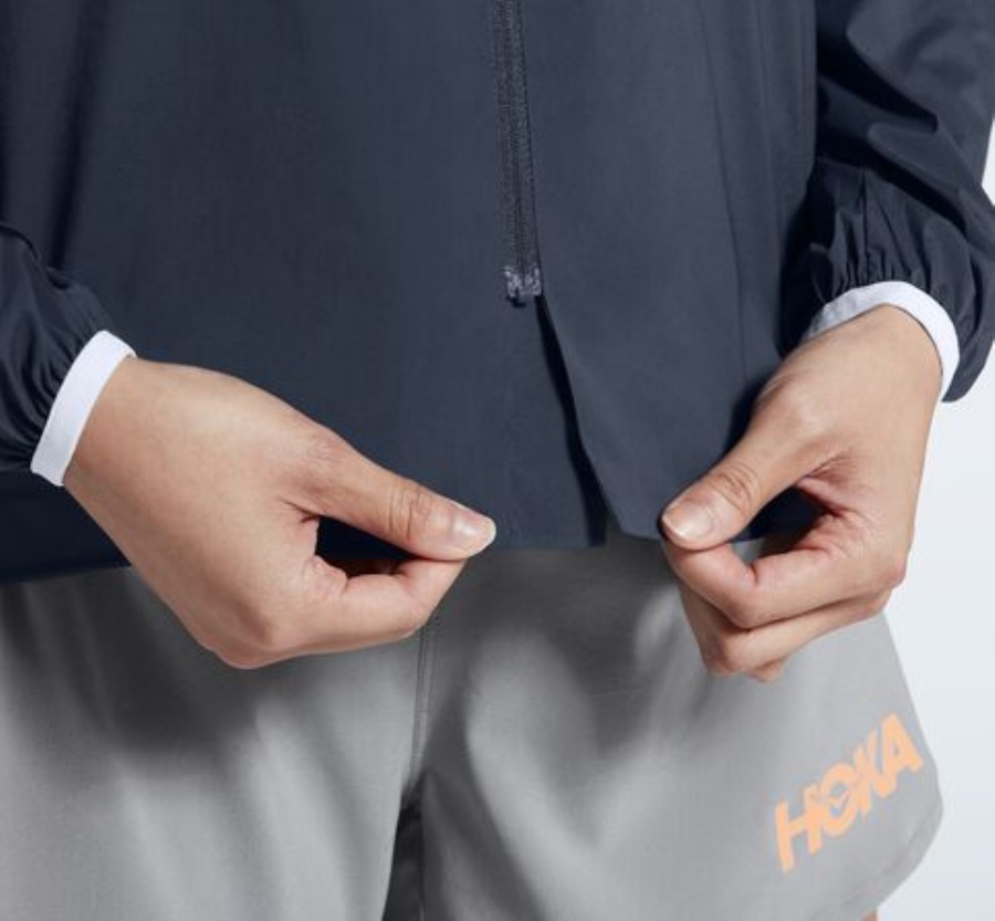 Hoka Full-Zip Wind Jacket Outerspace