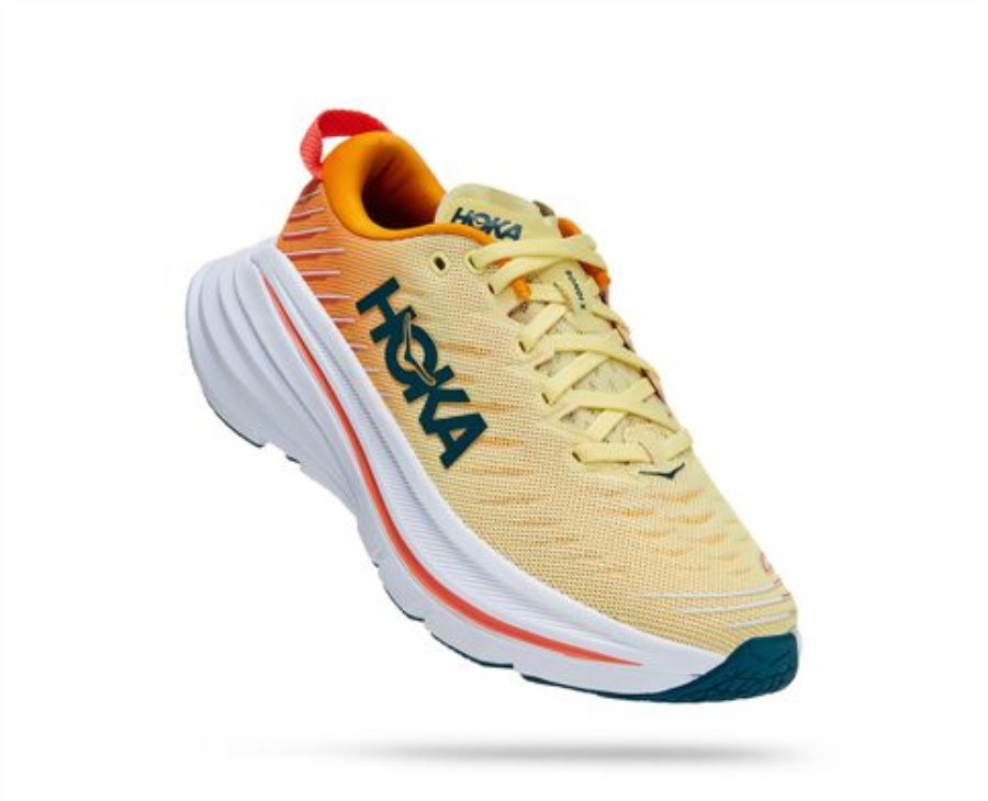 Hoka Bondi X Yellow Pear Radiant