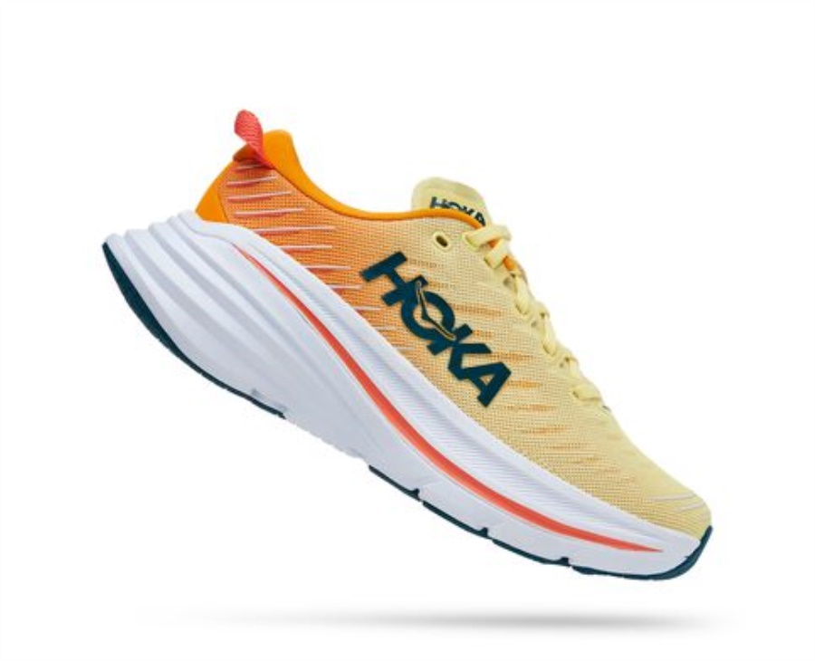 Hoka Bondi X Yellow Pear Radiant