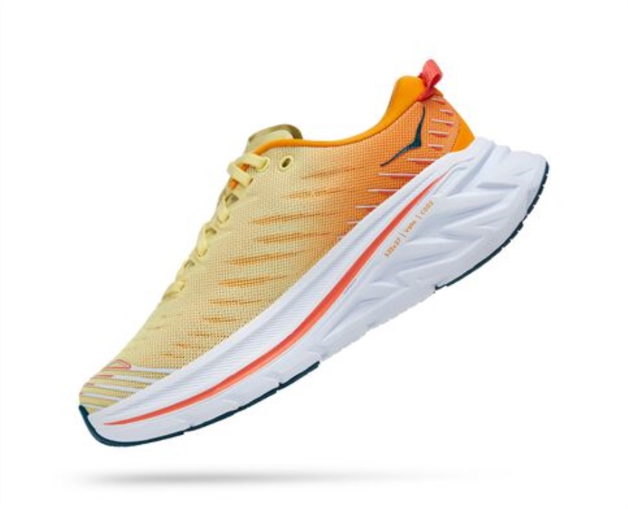 Hoka Bondi X Yellow Pear Radiant