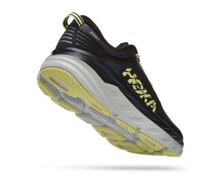 Hoka Bondi 7 Blue Graphite Butterfly