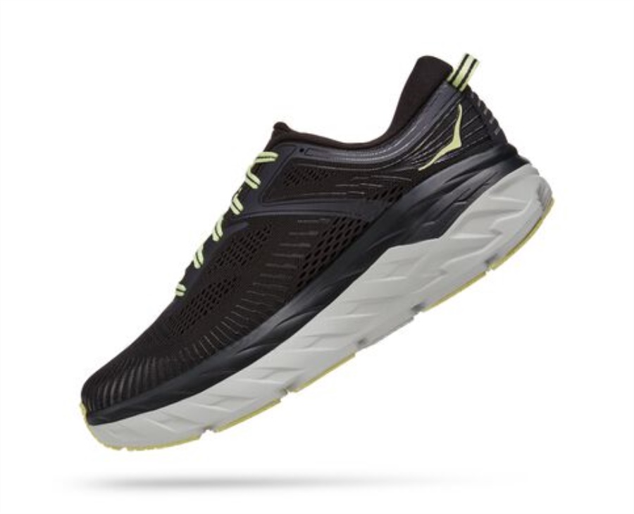 Hoka Bondi 7 Blue Graphite Butterfly