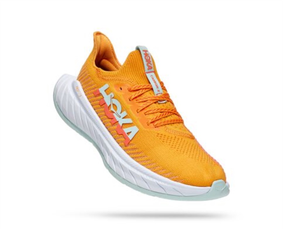 Carbon X 3 Hoka Radiant Yellow