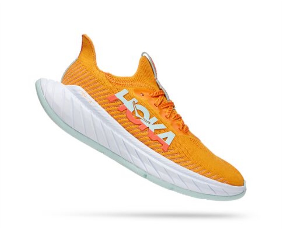 Carbon X 3 Hoka Radiant Yellow