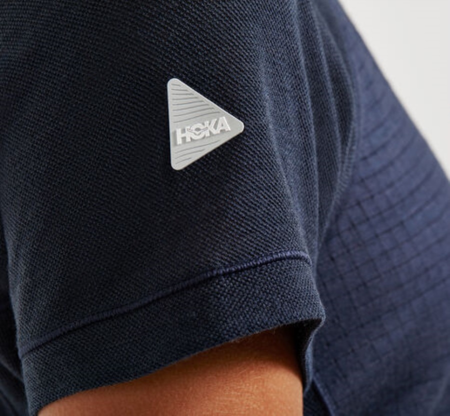 Hoka Merino Blend Short Sleeve Outerspace