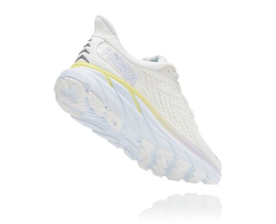 Hoka Clifton 8 Blanc De Blanc Bright White