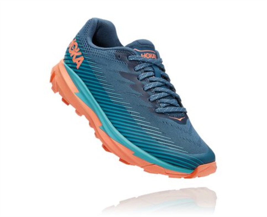 Hoka Torrent 2 Real Teal Cantaloupe