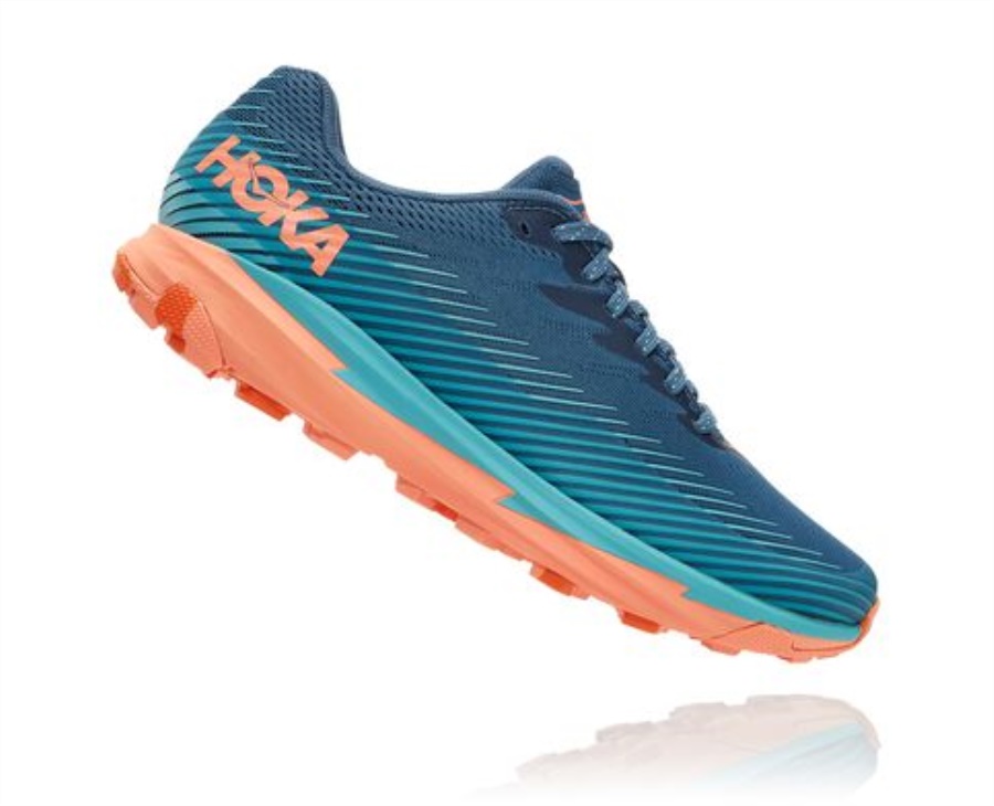Hoka Torrent 2 Real Teal Cantaloupe