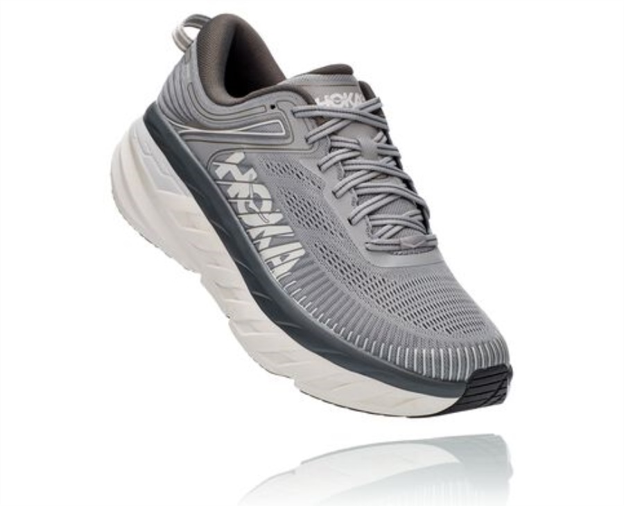 Hoka Bondi 7 Wild Dove Dark Shadow