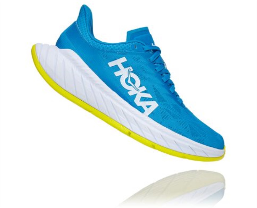 Hoka Carbon X 2 Diva Blue Citrus