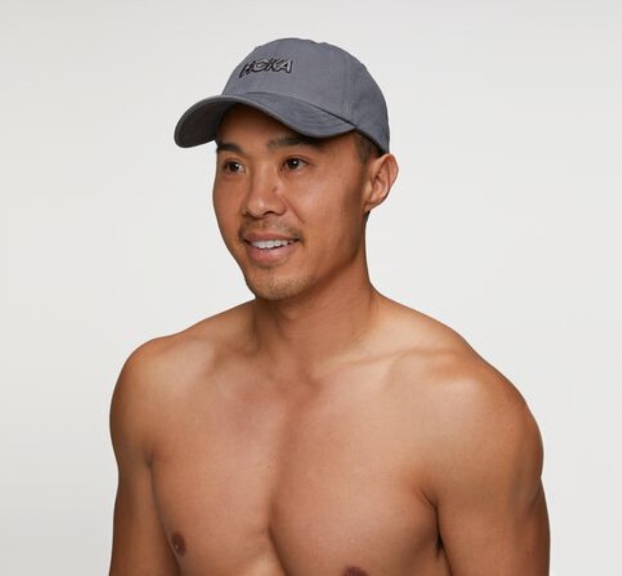 Hoka Casual Hat Dark Grey