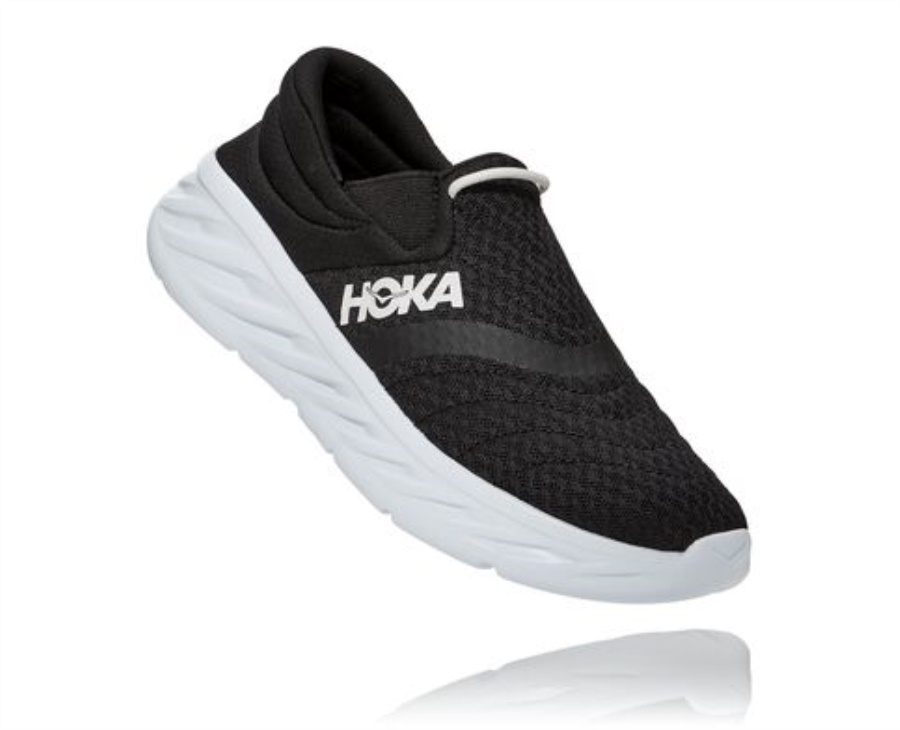 Hoka Ora Recovery Shoe 2 Black White