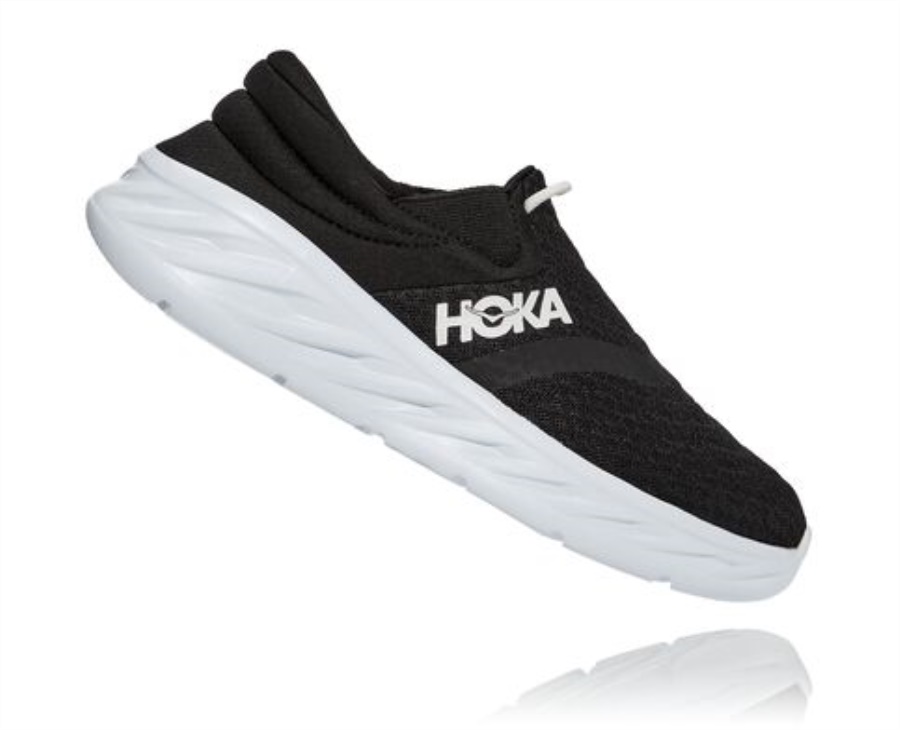 Hoka Ora Recovery Shoe 2 Black White