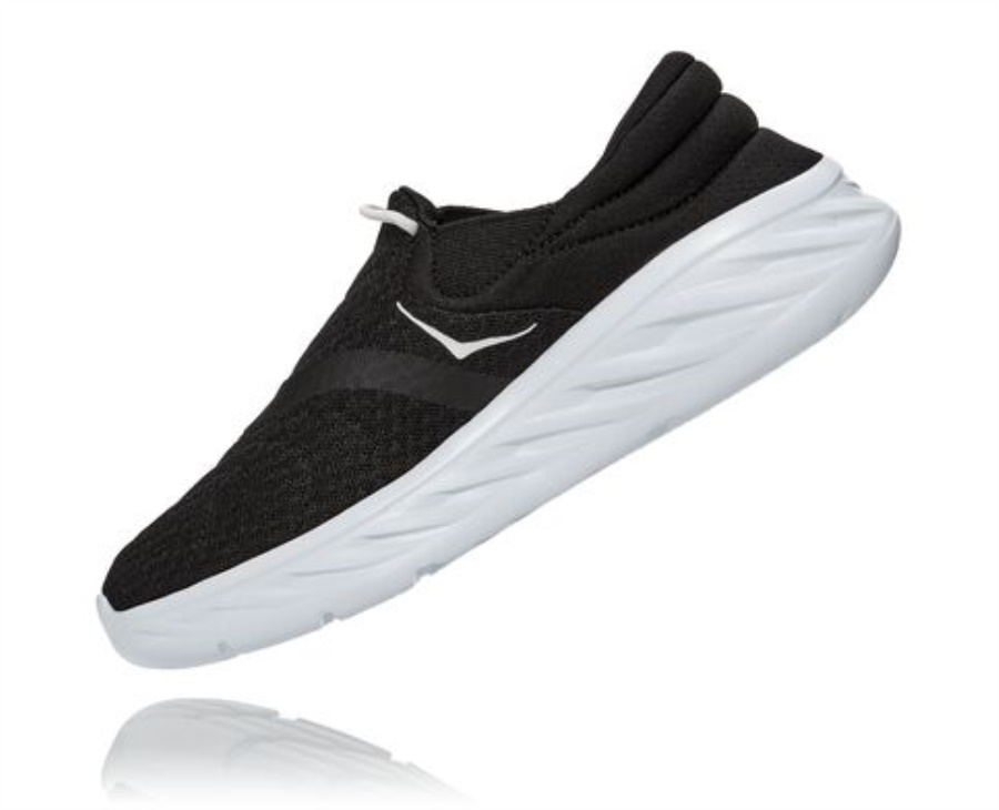Hoka Ora Recovery Shoe 2 Black White