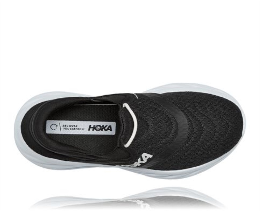 Hoka Ora Recovery Shoe 2 Black White