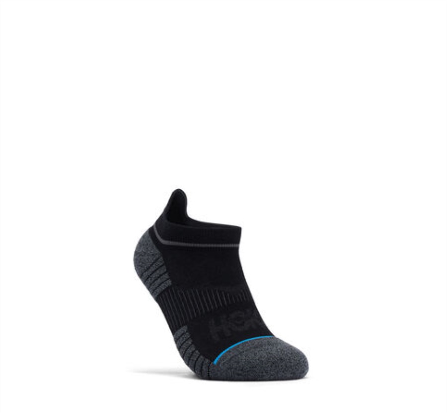 No-Show Run Sock 3-Pack Hoka White Black Grey 