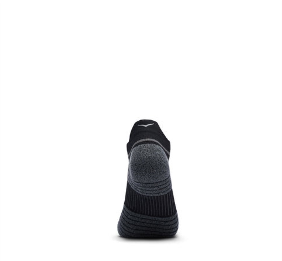 No-Show Run Sock 3-Pack Hoka White Black Grey 